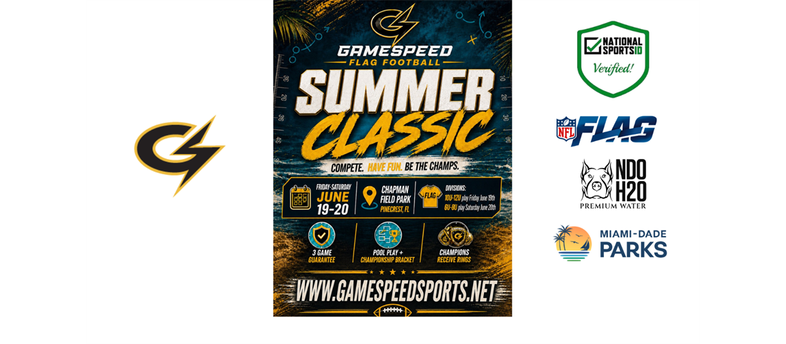 Game Speed Flag Summer Classic